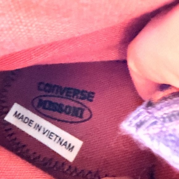 Converse Sz 10 Missoni Purple Metallic High-Tops - Picture 6 of 6